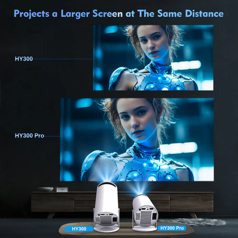 Home Cinema Projetor 4K Android