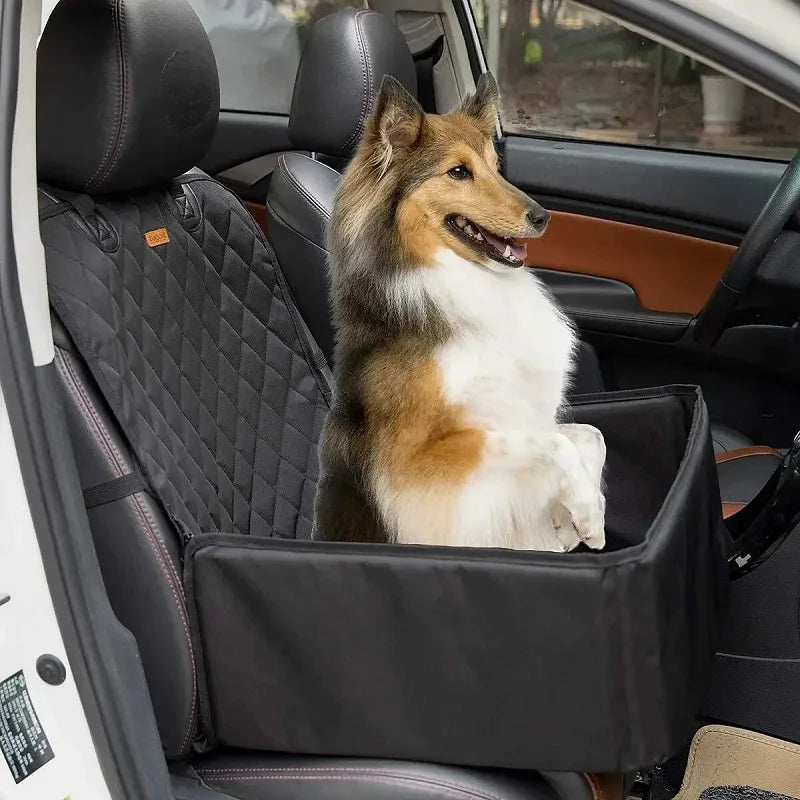 Assento de Carro Impermeável para Cães e Gatos