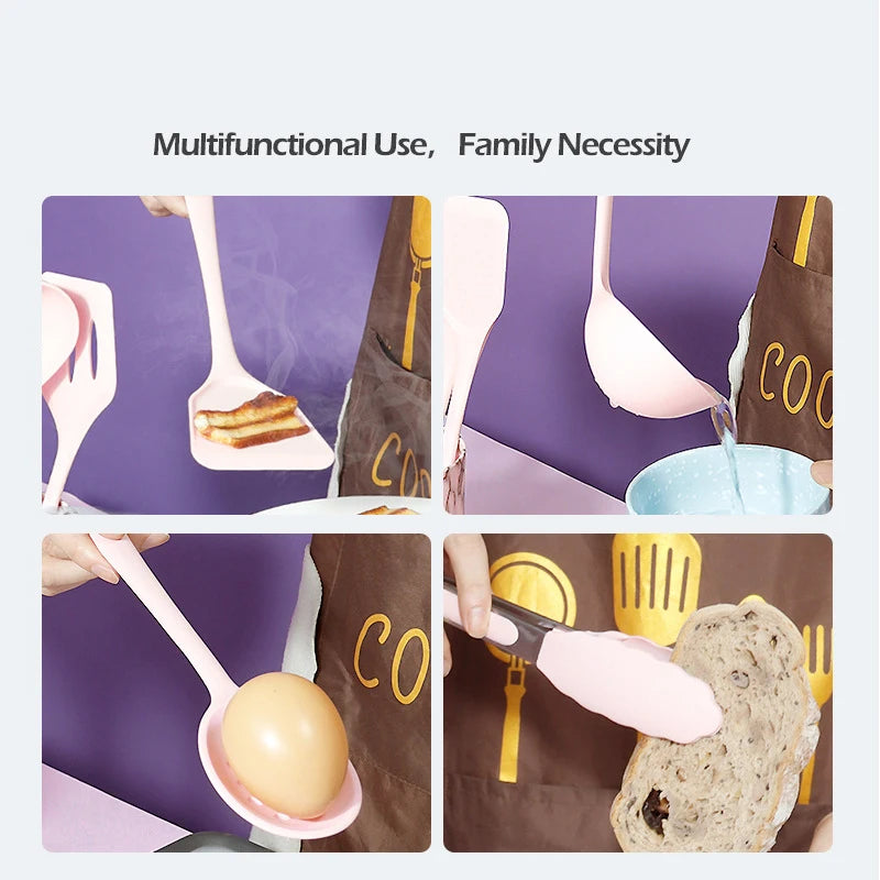 Conjunto de Utensílios de Cozinha em Silicone